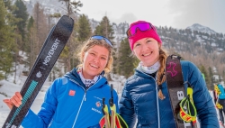 Ski alpinisme: Nouveau podium pour Thibe Deseyn et Caroline Ulrich